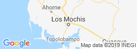 Los Mochis map